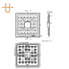 HZ-SL-100X100-TIIM-28H1-T2M-1 HZ-SL-100X100-TIIM-28H1-T2M