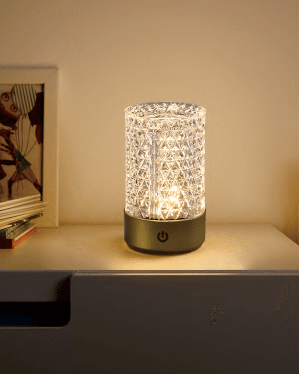 Crystal LED Table Lamp Bringing the Glow of Elegance to Your Home