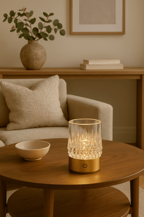 Crystal LED Table Lamp Bringing the Glow of Elegance to Your Home