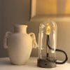 LED Table Lamp with Modern Art Touch