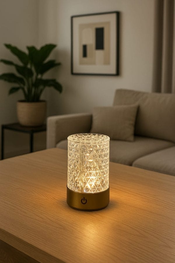 Crystal LED Table Lamp Bringing the Glow of Elegance to Your Home